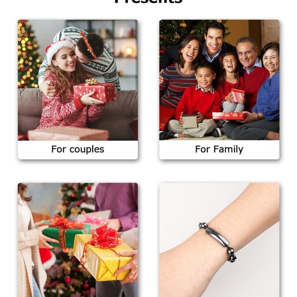 Onyx Beaded Bracelet 6Onyx Beaded Bracelet 6Onyx Beaded Bracelet 6Onyx Beaded B - Picture 5 of 8